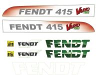 Stickerset Fendt 415 TMS Vario-Set