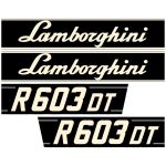 Kit autocollants latéraux Lamborghini R 603 DT