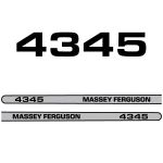 Stickerset Massey Ferguson 4345