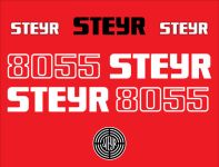 Stickerset Steyr 8055