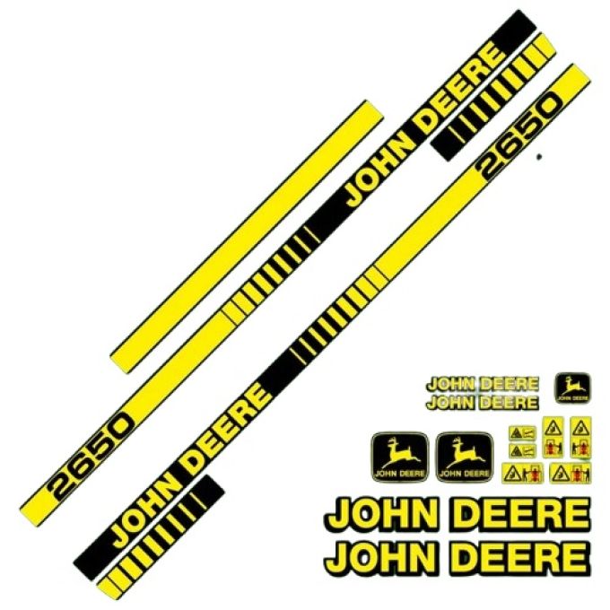 Stickerset John Deere 2650