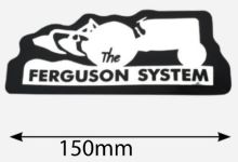 Sticker The Ferguson System Large