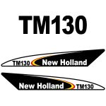 Stickerset New Holland TM130 black
