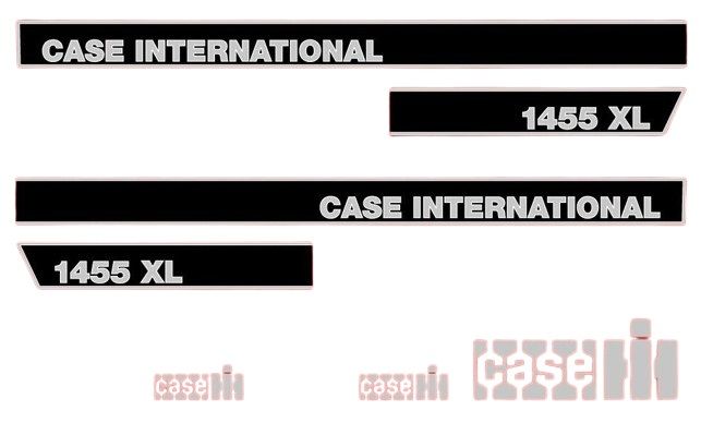 Stickerset Case International 1455 XL