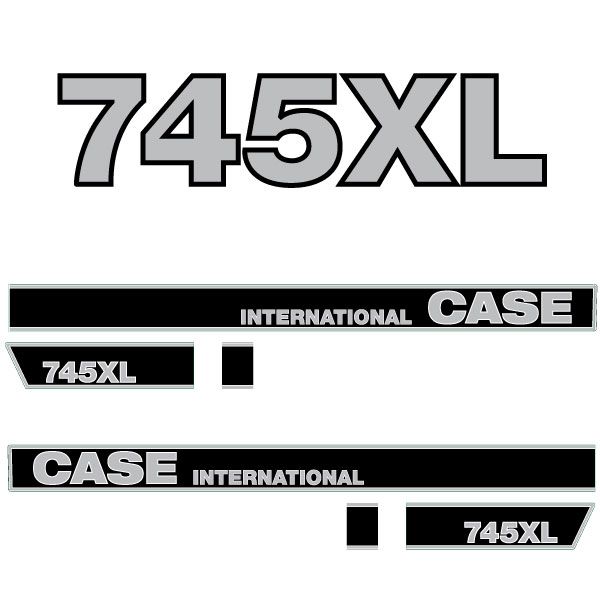 Stickerset Case International 745 XL