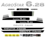 Stickerset Deutz AgroStar 6.28