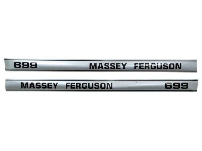 Kit autocollants latéraux Massey Ferguson 699