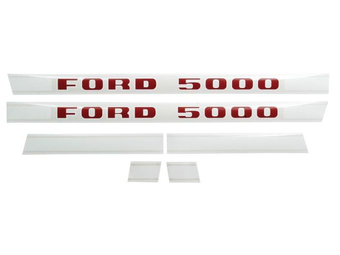 Kit autocollants latéraux Ford 5000