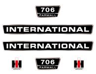 Stickerset International 706 Farmall