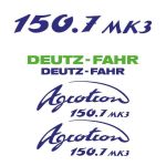 Stickerset Deutz-Fahr Agrotron 150.7 MK3