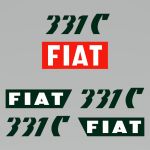 Stickerset Fiat 331 C