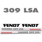 Kit autocollants latéraux Fendt Farmer 309 LSA