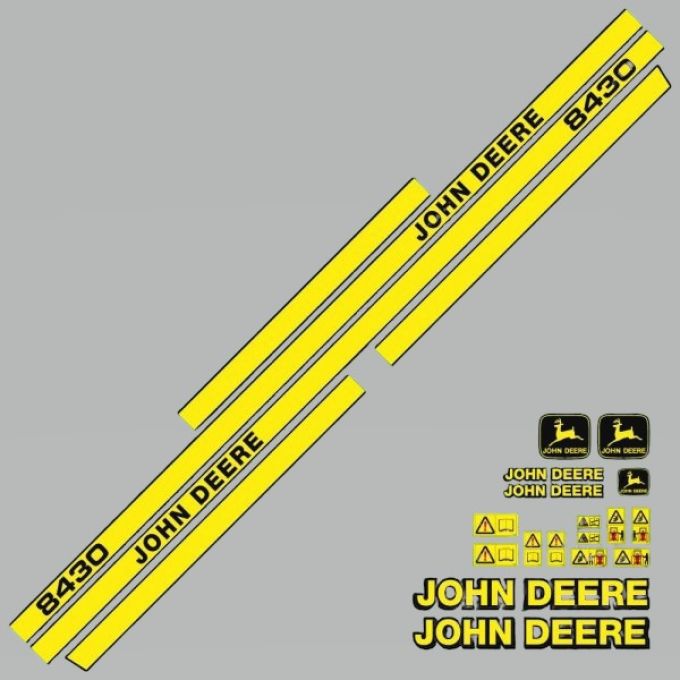 Stickerset John Deere 8430