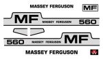 Stickerset Massey Ferguson 560