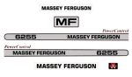 Stickerset Massey Ferguson 6255
