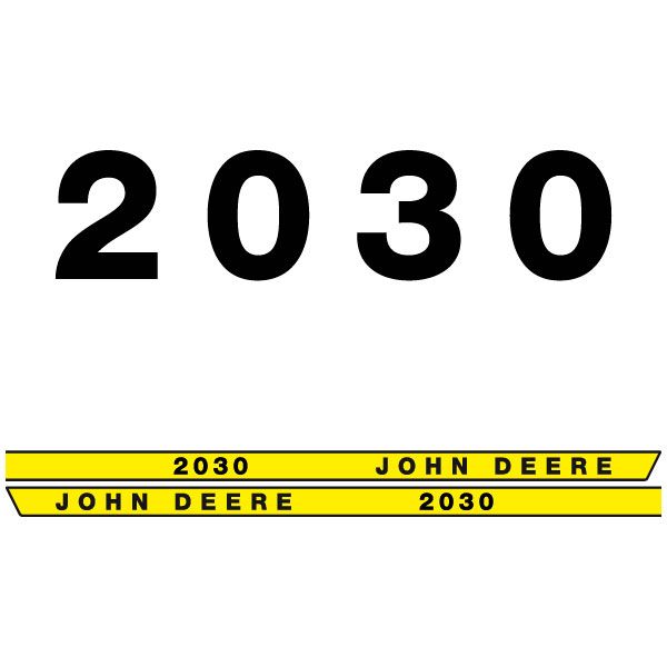 Decal Kit John Deere 2030
