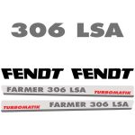 Typenschild Fendt Farmer 306 LSA