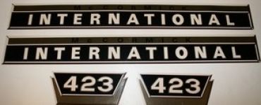 Stickerset International 423