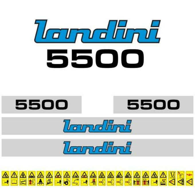 Stickerset Landini 5500