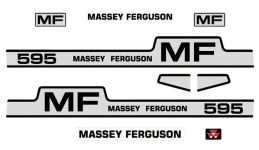 Stickerset Massey Ferguson 595