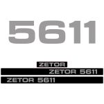 Stickerset Zetor 5611