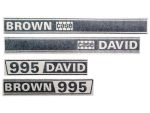 63346 Stickerset David Brown 995