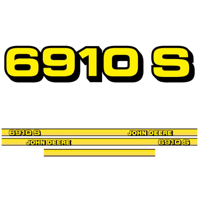 Stickerset John Deere 6910 S