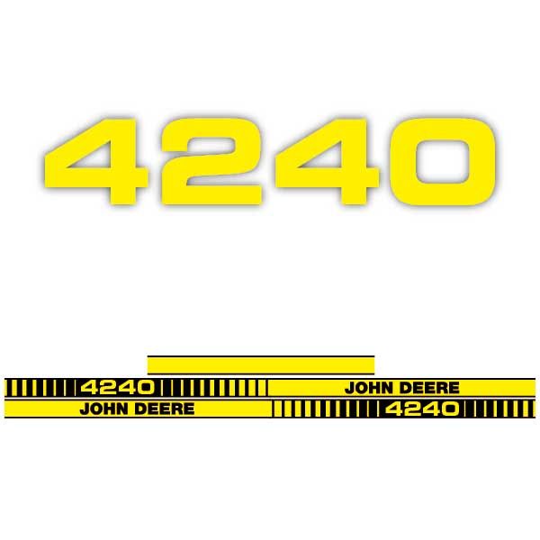 Stickerset John Deere 4240