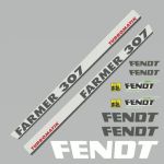 Stickerset Fendt Farmer 307 Turbomatik