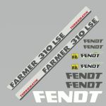 Stickerset Fendt Farmer 310 LSE Turbomatik
