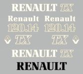Stickerset Renault 120.14 TX