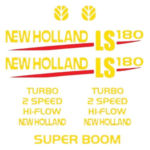 Stickerset New Holland LS 180 loader