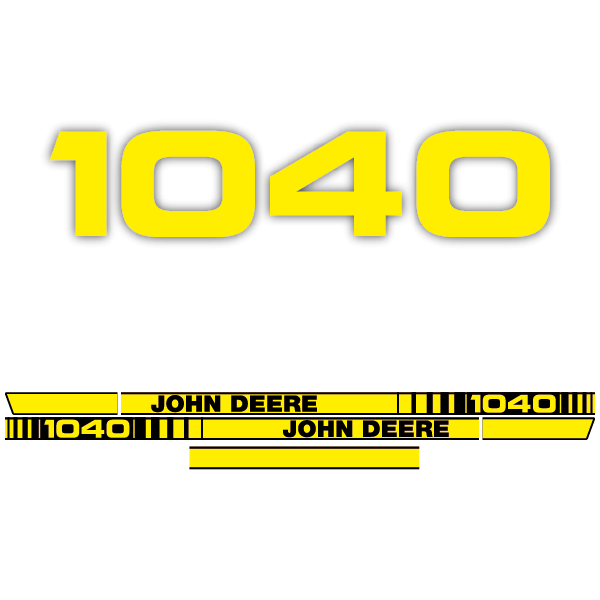 Decal Kit John Deere 1040