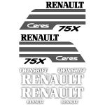 Stickerset Renault 75 X Ceres