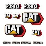 Stickerset Caterpillar CAT 239D3