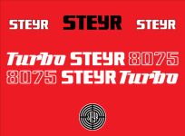 Stickerset Steyr 8075 Turbo