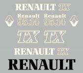 Stickerset Renault 95.14 TX