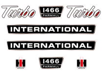 Stickerset International 1466 Farmall Turbo