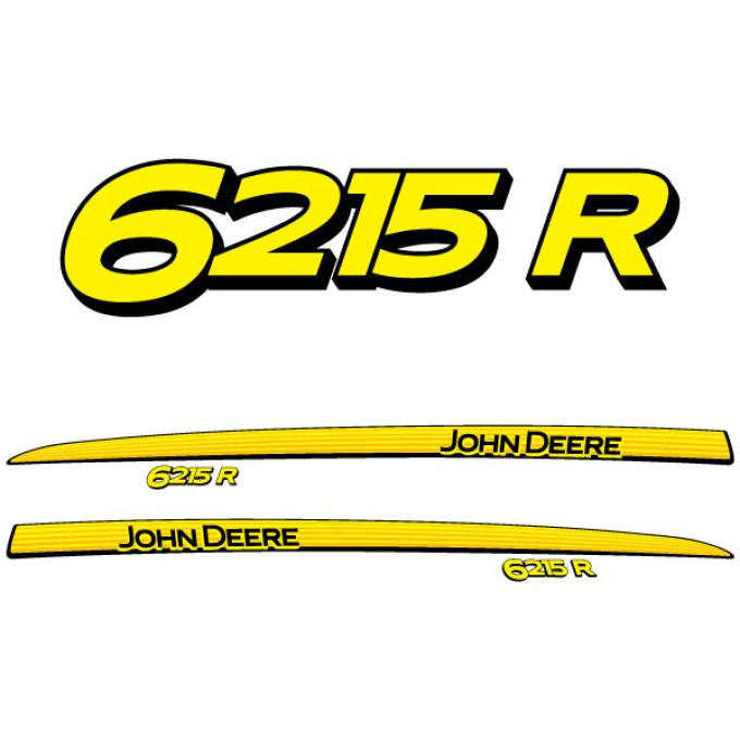 Stickerset John Deere 6215 R