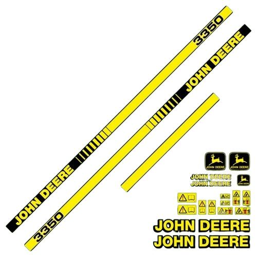 Decal kit John Deere 3350