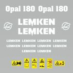 Stickerset Lemken Opal 180