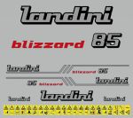 Stickerset Landini blizzard 85