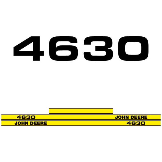 Stickerset John Deere 4630