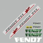 Stickerset Fendt Vario 711