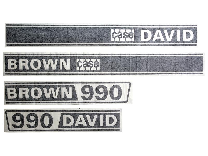 Decal Kit David Brown 990