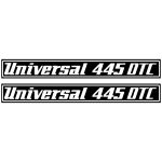 Stickerset Universal 445 DTC