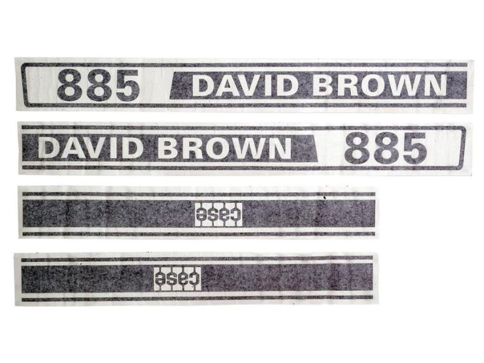 Décalque David Brown 885 Case