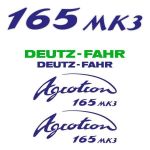 Stickerset Deutz-Fahr Agrotron 165 MK3