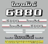 Stickerset Landini 6880