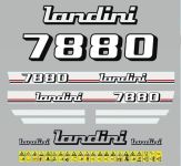 Stickerset Landini 7880